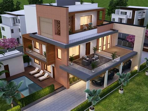 AFFORDABLE HOUSE WITH MODERN DESIGN TRIPLEX .